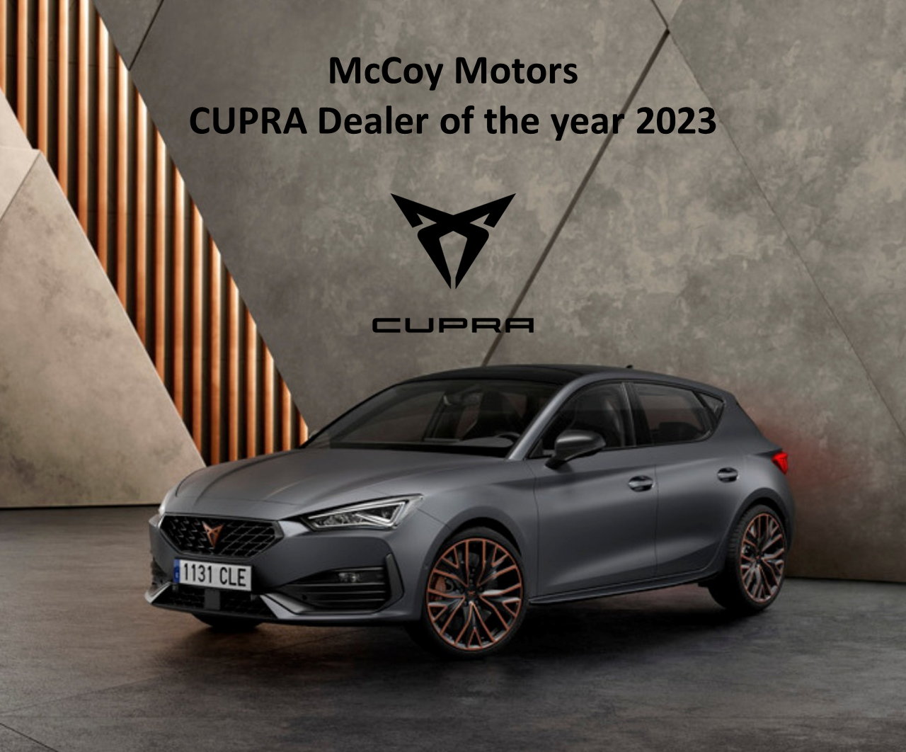 CUPRA dealer of the year 2023